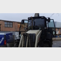 Пример Установка ГЛОНАСС/GPS на экскаватор-погрузчик Terex 825